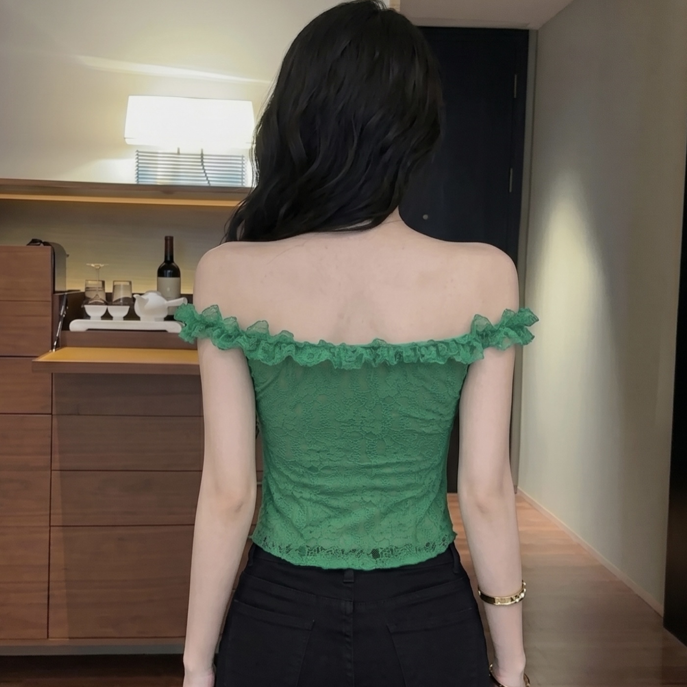 Lace Trim Camisole Top for Women Summer New Sleeveless Vest - Image 5