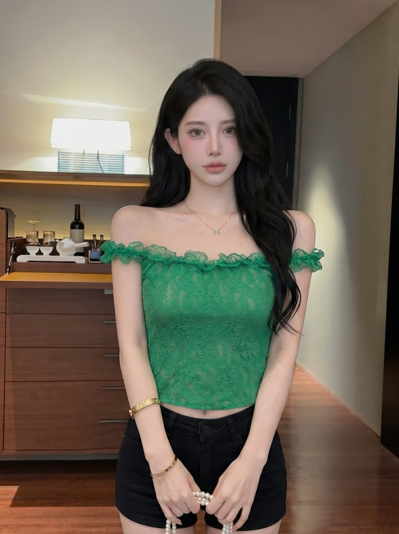 Lace Trim Camisole Top for Women Summer New Sleeveless Vest - Image 3